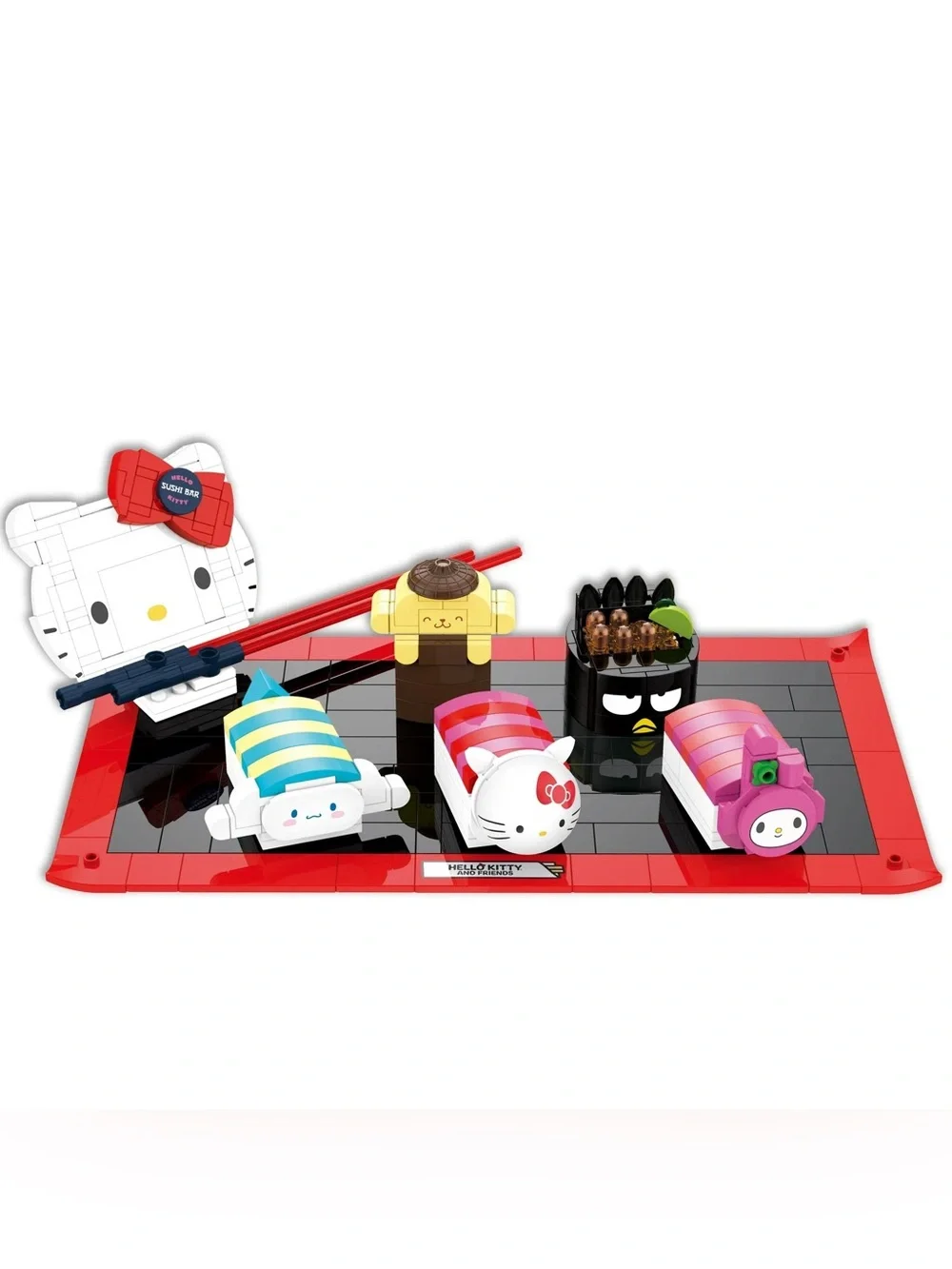 Brickcraft Sanrio Hello Kitty & Friends SushiPlatter Building Set 383 piece